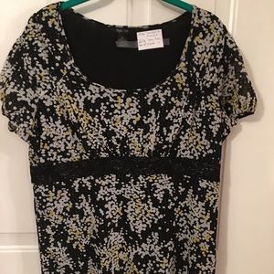 Style & co. Silver shimmer